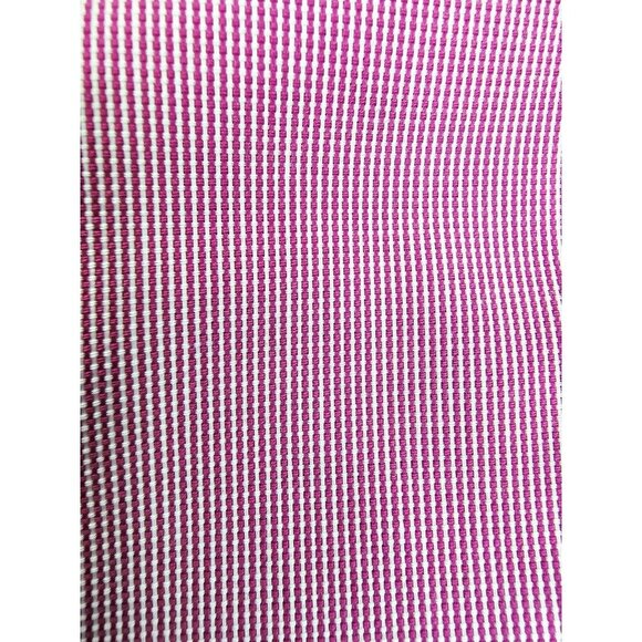 Calvin Klein Steel + Slim Fit Stretch Non Iron Size 16.5 34-35 L Red White Strip - Picture 7 of 11